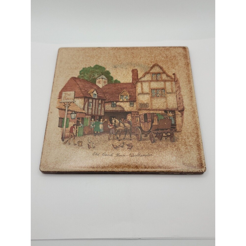 Old Coach House - Woolhampton Wall Tile 6" x 6", Trivet
